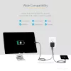 StarTech.com Dwukrotna ładowarka USB do gniazdka ściennego - międzynarodowa podróżna - 17 W/3,4 A - czarna