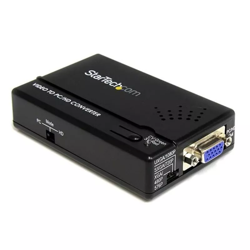 StarTech.com Konwerter wideo Composite i S-Video na VGA