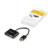 StarTech.com DisplayPort do HDMI VGA Adapter - DisplayPort 1.2 HBR2 do HDMI 2.0 (4K 60Hz) lub konwerter VGA 1080p - DP do HDMI lub VGA adapter monitora - cyfrowy adapter wideo