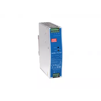 LevelOne 48V DC Przemysłowy zasilacz, 75 W, szyna DIN, -20 ~ +70 ℃