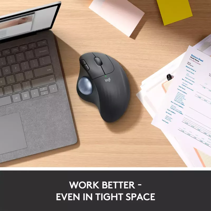 Mysz Logitech ERGO M575 Bezprzewodowy Trackball RF Wireless + Bluetooth