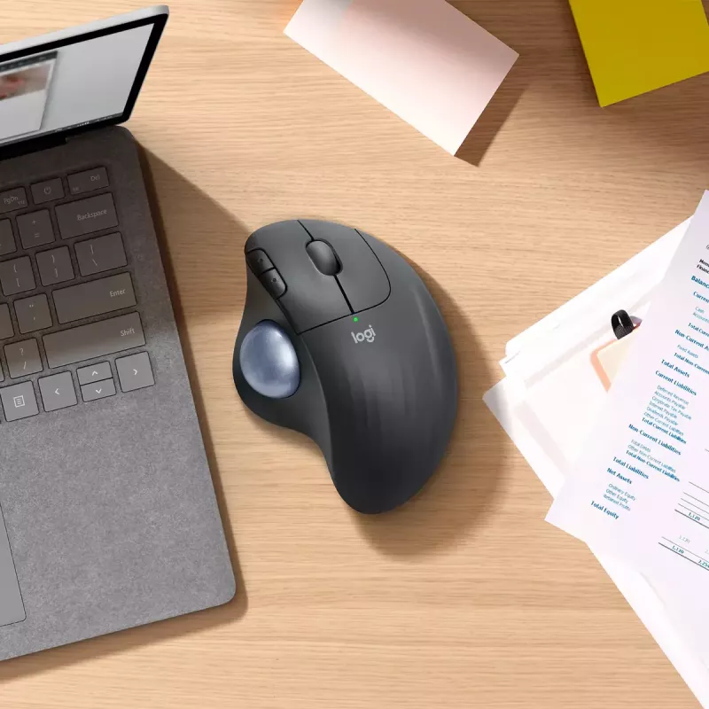 Mysz Logitech ERGO M575 Bezprzewodowy Trackball RF Wireless + Bluetooth