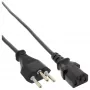Kabel zasilający InLine Szwajcaria czarny 1,8 m 16652C