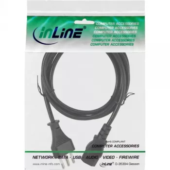 Kabel zasilający InLine, wtyczka włoska męska / 3-pinowy IEC C13 męski, 1,8 m