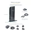Stacja dokująca StarTech.com Dual Monitor USB 3.0 z HDMI - DVI - 6 portami USB~Stacja dokująca do laptopa Dual Monitor USB 3.0 z HDMI i DVI/VGA, 6-portowy hub USB-A, GbE, audio, uniwersalna dok Type-A - Windows/macOS/ChromeOS