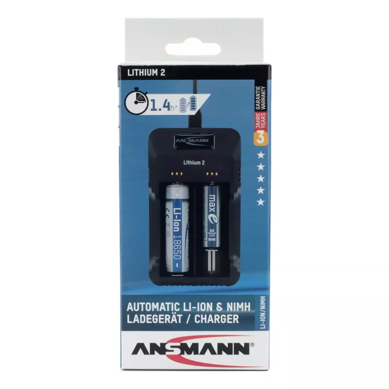 Ładowarka do akumulatorów wewnętrzna Ansmann 1001-0050