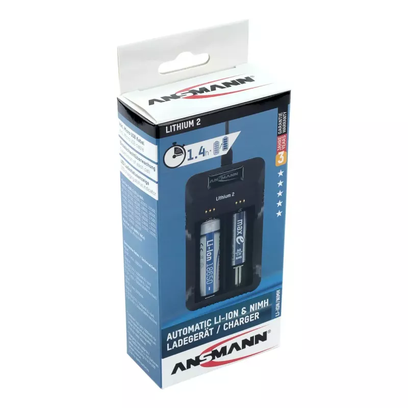 Ładowarka do akumulatorów wewnętrzna Ansmann 1001-0050