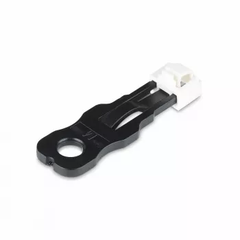 StarTech.com Blokady portów RJ45 – 10 szt. z kluczem zabezpieczającym, blokada portu RJ45 / osłona przeciwpyłowa, wielokrotnego użytku ochrona portu Ethernet/LAN, zatrzaskowa zaślepka RJ45 do serwerów/przełączników/płyt czołowych