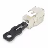 StarTech.com Blokady portów RJ45 – 10 szt. z kluczem zabezpieczającym, blokada portu RJ45 / osłona przeciwpyłowa, wielokrotnego użytku ochrona portu Ethernet/LAN, zatrzaskowa zaślepka RJ45 do serwerów/przełączników/płyt czołowych