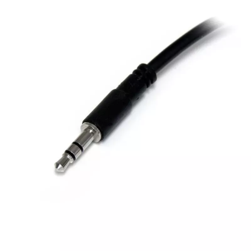StarTech.com cienki Stereo Splitter kabel - 3.5mm Male to 2x 3.5mm Female