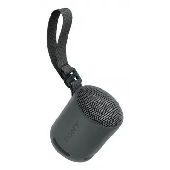 Sony SRS-XB100 - Bezprzewodowy przenośny głośnik Bluetooth, wytrzymała konstrukcja IP67 wodoodporna i pyłoszczelna, 16 godzin pracy na baterii, ekologiczny, do użytku outdoorowego i podróży, czarny
