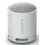 Sony SRS-XB100 - Bezprzewodowy przenośny głośnik Bluetooth, wytrzymały IP67 wodoodporny i pyłoszczelny, 16 godzin pracy na baterii, ekologiczny, na zewnątrz i w podróży, w kolorze jasnoszarym