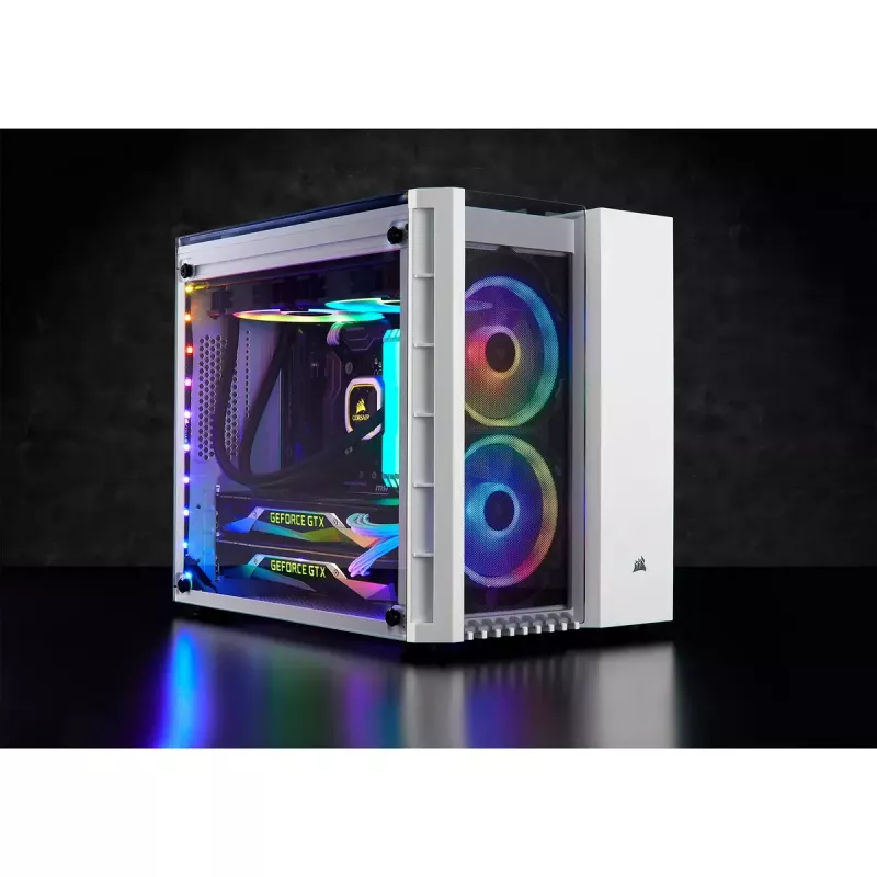 Obudowa PC Corsair Crystal 280X Micro ATX Biała