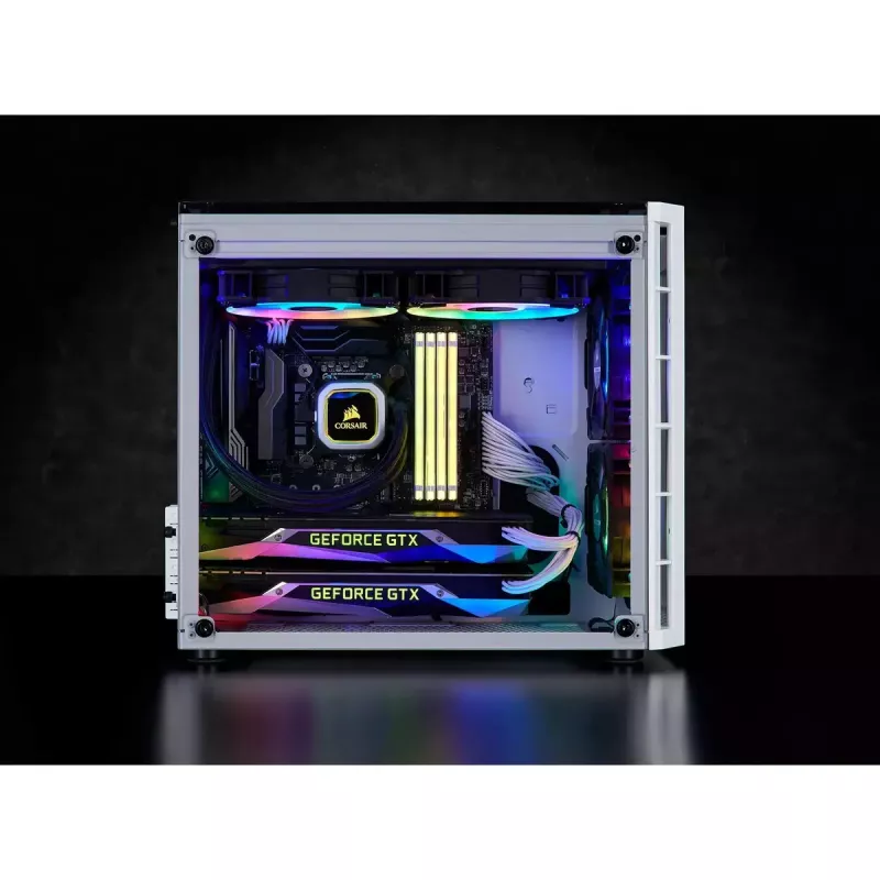 Obudowa PC Corsair Crystal 280X Micro ATX Biała
