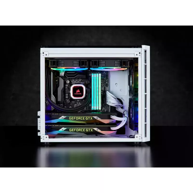 Obudowa PC Corsair Crystal 280X Micro ATX Biała