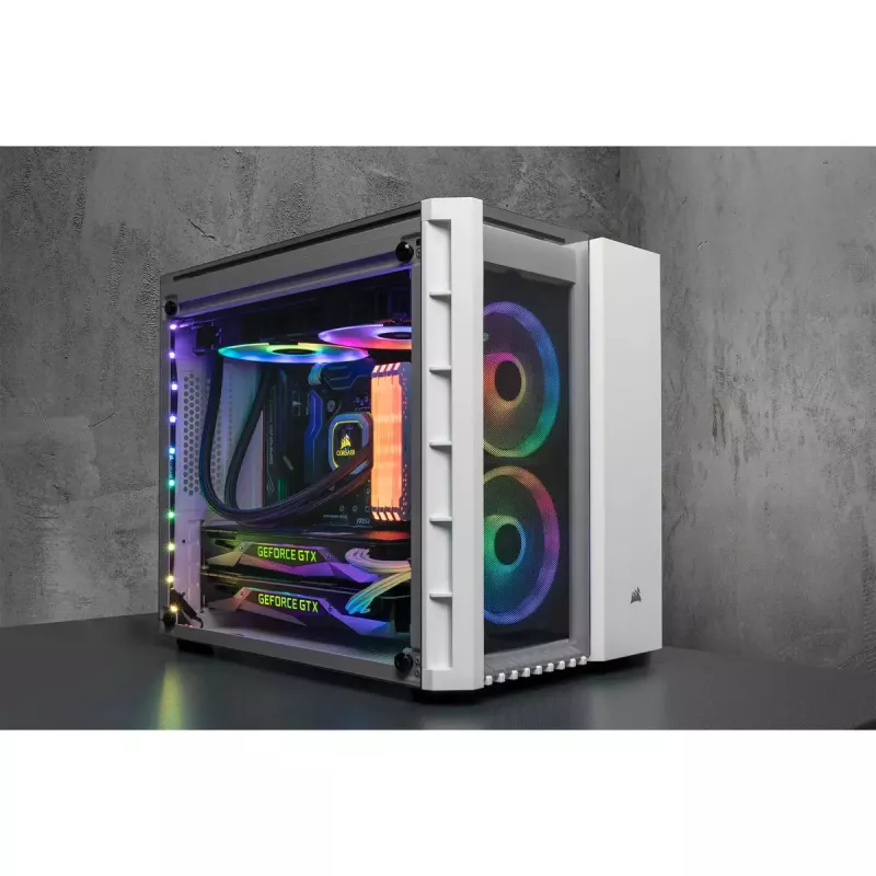 Obudowa PC Corsair Crystal 280X Micro ATX Biała