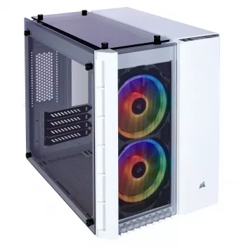 Obudowa PC Corsair Crystal 280X Micro ATX Biała