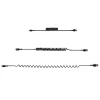 StarTech.com 50cm (20in) USB do Lightning, kabel MFi Certified, zwijany, czarny, wytrzymały płaszcz TPE wzmocniony włóknem aramidowym, wytrzymały zwijany kabel Lightning