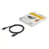 StarTech.com 3ft (1m) cienki kabel HDMI 2.0, elastyczny przewód HDMI z certyfikatem Premium i Ethernetem, UHD 4K 60 Hz HDR10, wytrzymała konstrukcja z włókna aramidowego i płaszczem TPE