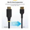StarTech.com 3ft (1m) cienki kabel HDMI 2.0, elastyczny przewód HDMI z certyfikatem Premium i Ethernetem, UHD 4K 60 Hz HDR10, wytrzymała konstrukcja z włókna aramidowego i płaszczem TPE