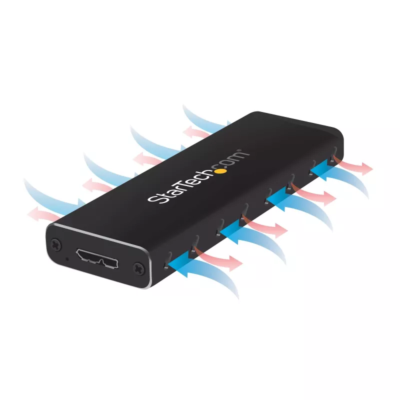 StarTech.com Obudowa na dysk SSD M.2 dla dysków SSD SATA M.2 - USB 3.0 (5 Gb/s) z UASP
