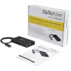 StarTech.com Wieloportowy adapter USB-C — Przenośna stacja dokująca podróżna z HDMI 4K — Przekazywanie mocy 60 W, GbE, 2-portowy koncentrator USB-A 3.0 — Poręczna mini stacja dokująca USB Type-C do laptopa