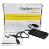 StarTech.com Wieloportowy adapter USB-C — Przenośna stacja dokująca podróżna z HDMI 4K — Przekazywanie mocy 60 W, GbE, 2-portowy koncentrator USB-A 3.0 — Poręczna mini stacja dokująca USB Type-C do laptopa