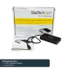 StarTech.com Wieloportowy adapter USB-C — Przenośna stacja dokująca podróżna z HDMI 4K — Przekazywanie mocy 60 W, GbE, 2-portowy koncentrator USB-A 3.0 — Poręczna mini stacja dokująca USB Type-C do laptopa