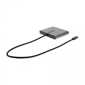 StarTech.com Adapter USB-C do 4x HDMI, konwerter monitora USB-C na 4x HDMI dla Windows (brak wsparcia dla macOS/ChromeOS/Linux) – TAA