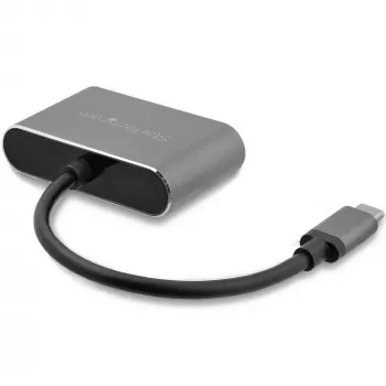 StarTech.com Adapter USB-C do VGA i HDMI — 2 w 1 — 4K 30 Hz — Kosmiczna szarość