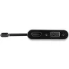 StarTech.com Adapter USB-C do VGA i HDMI — 2 w 1 — 4K 30 Hz — Kosmiczna szarość