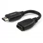 StarTech.com Przedłużacz HDMI 6 cali (15 cm) – Kabel 4K 60 Hz High Speed HDMI 2.0 z Ethernet – Krótki przedłużacz HDMI – Adapter przedłużający HDMI męski na żeński