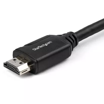 StarTech.com Przedłużacz HDMI 6 cali (15 cm) – Kabel 4K 60 Hz High Speed HDMI 2.0 z Ethernet – Krótki przedłużacz HDMI – Adapter przedłużający HDMI męski na żeński