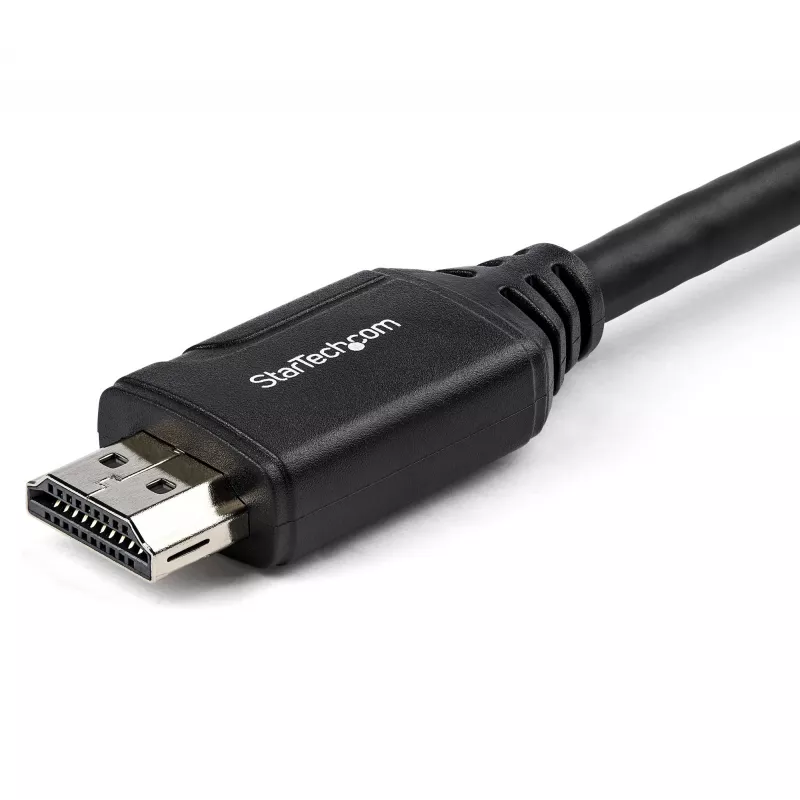 StarTech.com Przedłużacz HDMI 6 cali (15 cm) – Kabel 4K 60 Hz High Speed HDMI 2.0 z Ethernet – Krótki przedłużacz HDMI – Adapter przedłużający HDMI męski na żeński