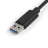 StarTech.com Konwerter USB 3.0 na światłowód - Kompaktowy adapter USB do otwartego SFP - Adapter sieciowy USB do Gigabit Ethernet - Adapter światłowodowy USB 3.0 kompatybilny ze światłowodem wielomodowym (MMF)/jednomodowym (SMF)