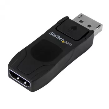 StarTech.com Adapter DisplayPort na HDMI - Kompaktowy konwerter wideo DP 1.2 na HDMI 1.4 4K 30 Hz - DP++ na monitor/TV HDMI - Pasywny adapter kablowy DP na HDMI - Złącze DP z zatrzaskiem