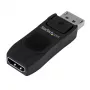StarTech.com Adapter DisplayPort na HDMI - Kompaktowy konwerter wideo DP 1.2 na HDMI 1.4 4K 30 Hz - DP++ na monitor/TV HDMI - Pasywny adapter kablowy DP na HDMI - Złącze DP z zatrzaskiem