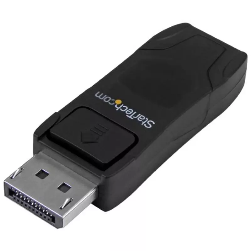 StarTech.com Adapter DisplayPort na HDMI - Kompaktowy konwerter wideo DP 1.2 na HDMI 1.4 4K 30 Hz - DP++ na monitor/TV HDMI - Pasywny adapter kablowy DP na HDMI - Złącze DP z zatrzaskiem