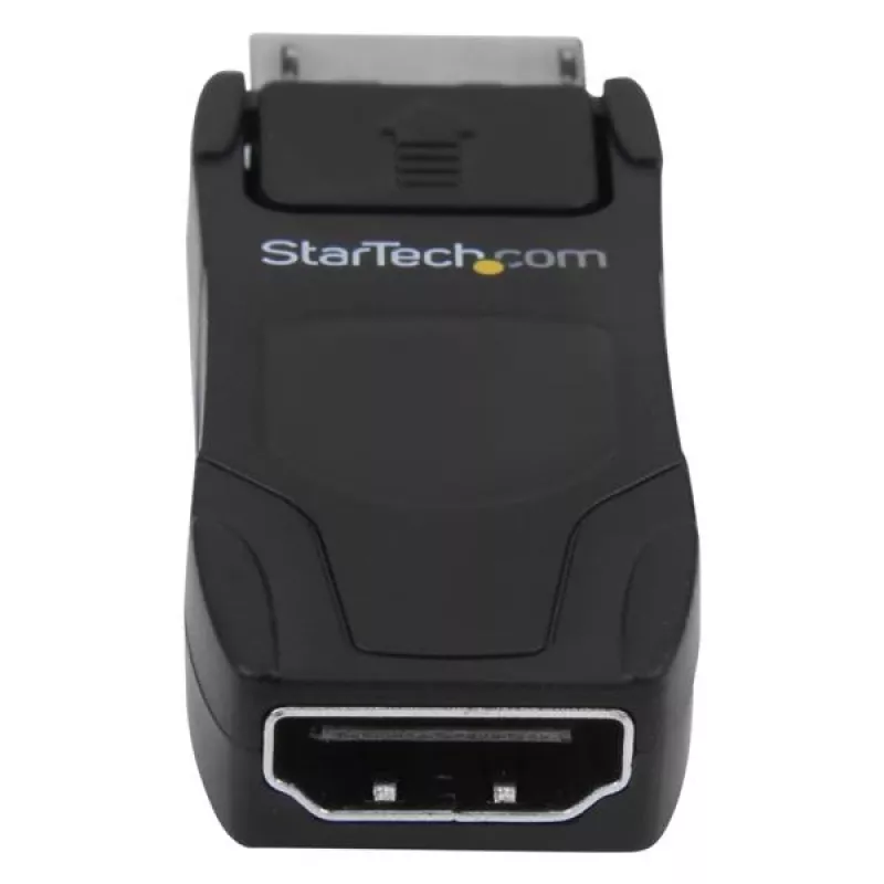 StarTech.com Adapter DisplayPort na HDMI - Kompaktowy konwerter wideo DP 1.2 na HDMI 1.4 4K 30 Hz - DP++ na monitor/TV HDMI - Pasywny adapter kablowy DP na HDMI - Złącze DP z zatrzaskiem