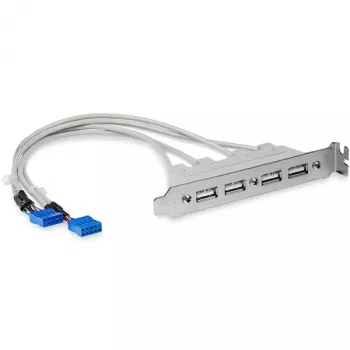 StarTech.com Adapter 4-portowych slotów USB A żeński, 0,286 m, CE, UL, REACH, RoHS, -5 - 40 °C, -5 - 80 °C, 20 - 60%