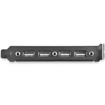 StarTech.com Adapter 4-portowych slotów USB A żeński, 0,286 m, CE, UL, REACH, RoHS, -5 - 40 °C, -5 - 80 °C, 20 - 60%