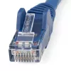 StarTech.com 2m CAT6 Ethernet kabel - LSZH (Low Smoke Zero Halogen) - 10 Gigabit 250Mhz 100W PoE RJ45 10GbE UTP sieciowy Patch Cord Snagless with Strain Relief - Niebieski, CAT 6, ETL Verified, 24AWG