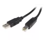 StarTech.com 2m kabel USB 2.0 A na B - M/M, 2 m, USB A, USB B, USB 2.0, Męski/Męski, Czarny