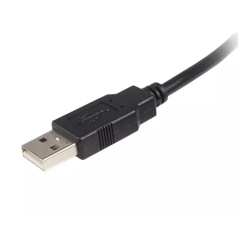 StarTech.com 2m kabel USB 2.0 A na B - M/M, 2 m, USB A, USB B, USB 2.0, Męski/Męski, Czarny