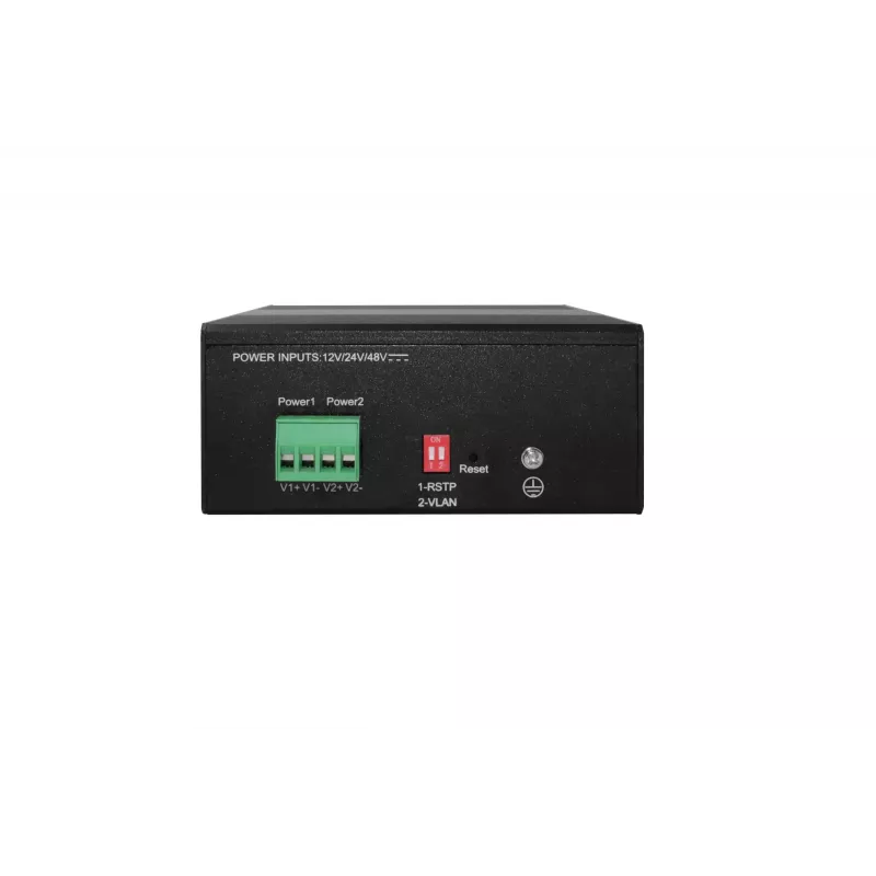 Przełącznik zarządzany LevelOne Hilbert 10-portowy przemysłowy Gigabit PoE Smart Lite Switch