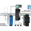 Przełącznik zarządzany LevelOne Hilbert 5-portowy przemysłowy Gigabit PoE Smart Lite