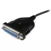StarTech.com 6 ft USB na DB25 równoległy kabel adaptera drukarki - M/F