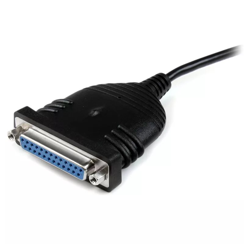 StarTech.com 6 ft USB na DB25 równoległy kabel adaptera drukarki - M/F