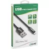 Kabel InLine Lightning USB, do iPada, iPhone, iPoda, czarny/alu, 1 m z certyfikatem MFi