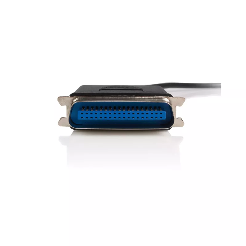 Adapter USB na port równoległy do drukarek StarTech.com 1,9 m M/M, czarny, Centronics, USB A, 1,9 m, męski/męski, USB A, Centronics 36